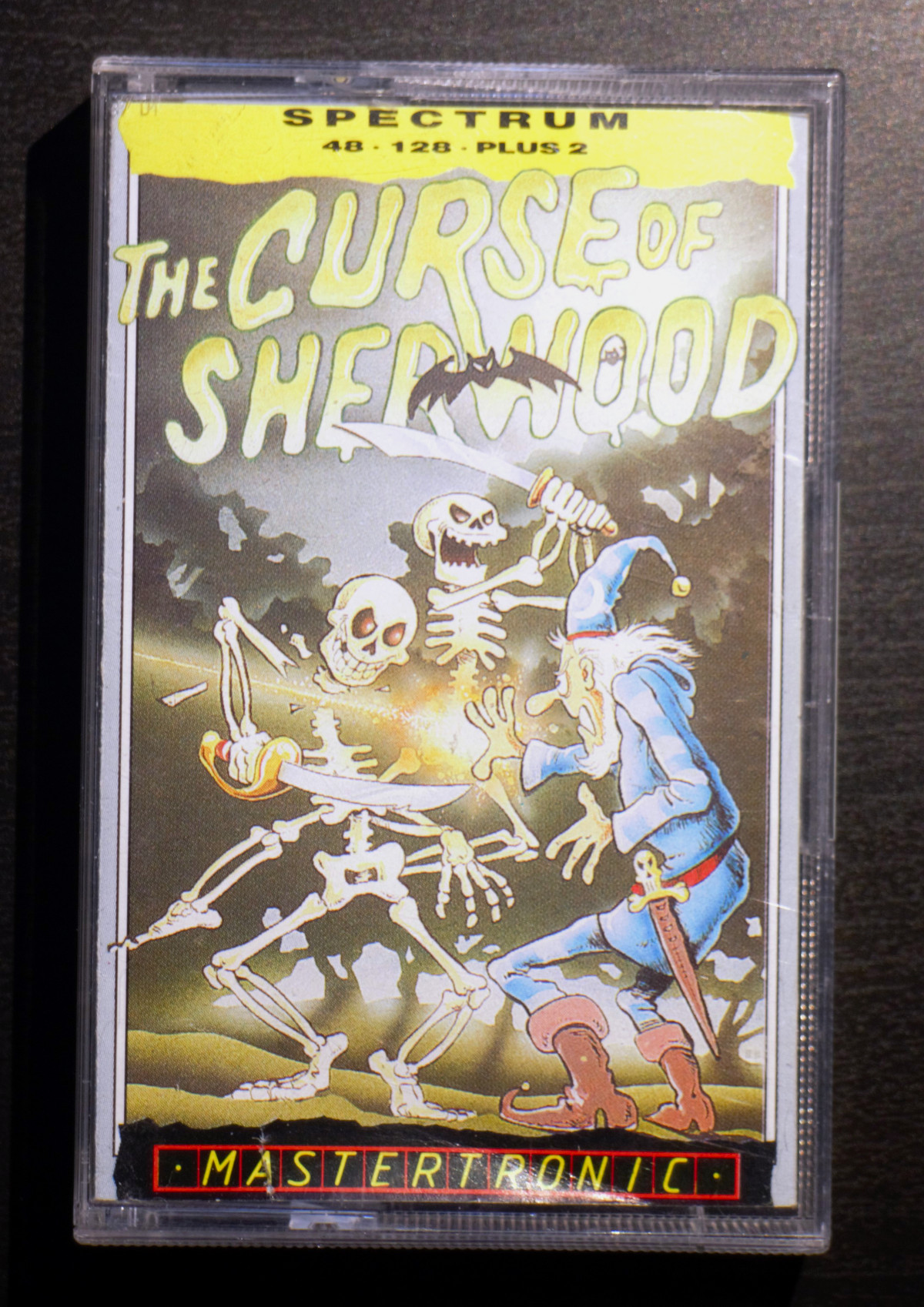 Curse of Sherwood casette case