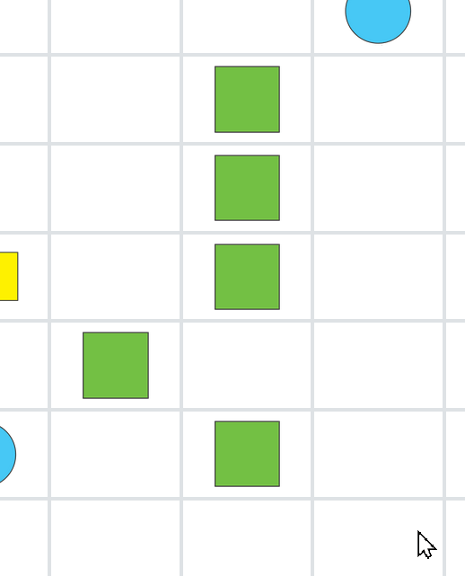 an animation showing five matched images